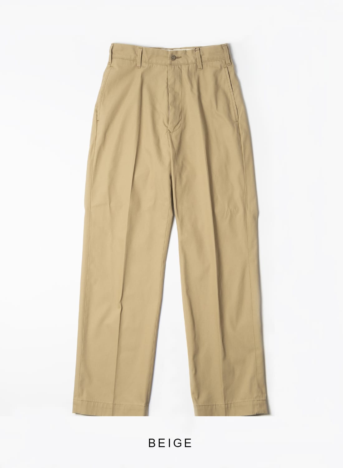 WASHED HIGH WAIST CHINO|ウォッシュド ハイウエスト チノウォッシュド