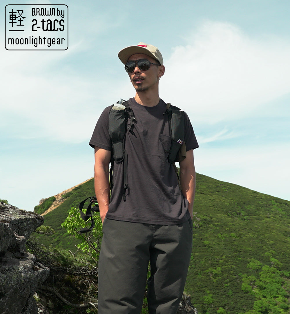 2tacs タンクトップ トップス BROWN by 2-tacs BAA tank (Dyeing) XL