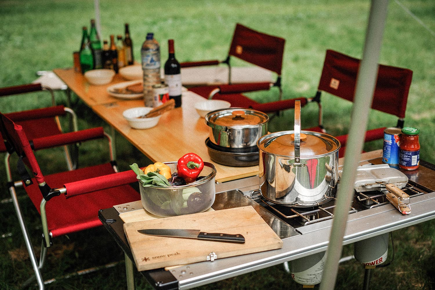 IGT アイアングリルテーブルセット snow peak