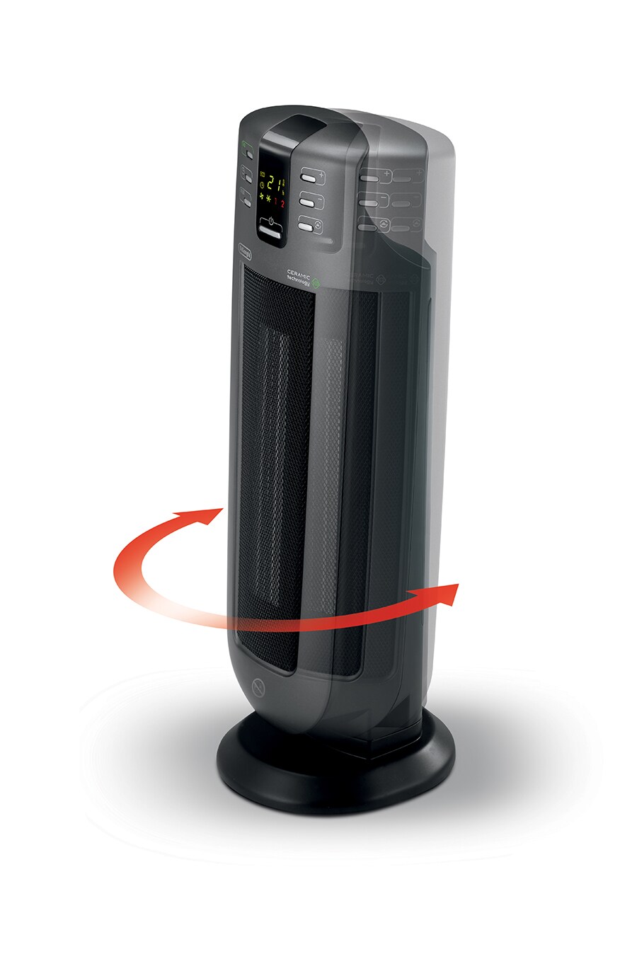 De'Longhi Up to 1500-Watt Ceramic Tower Indoor Electric Space