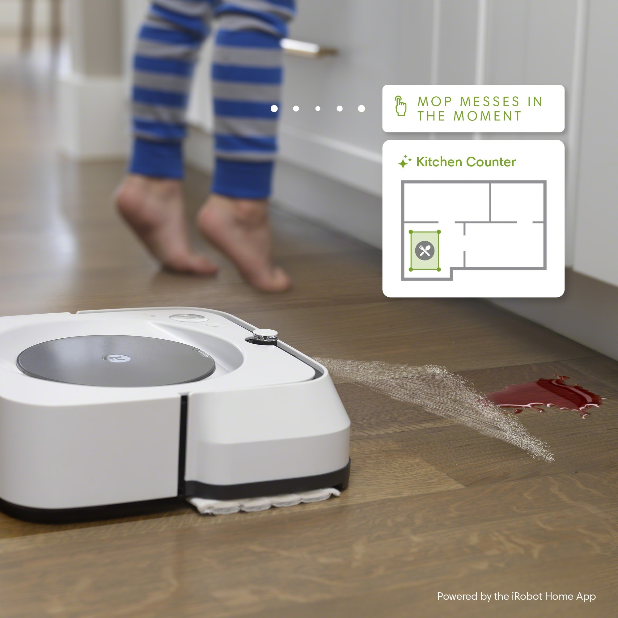 iRobot iRobot Braava jet m6 6110 Wi-Fi Connected Robot Mop