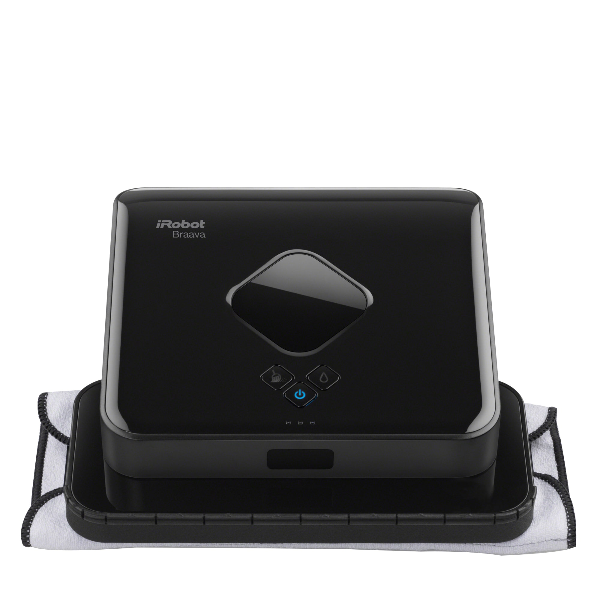 iRobot Braava 380t Robotic Mop - Black, iAdapt2.0 Navigation, NiMH