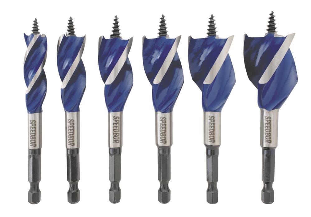 IRWIN Speedbor Max 6-Piece x 4-in Woodboring Self-feed Drill Bit