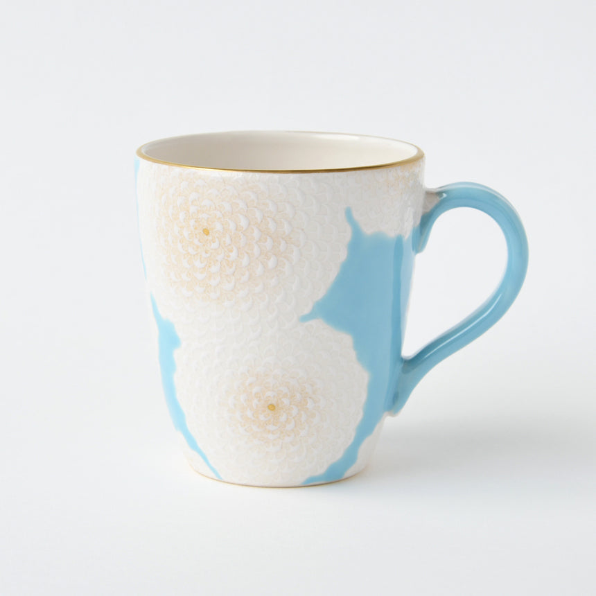 京焼・清水焼大丸北峰（二代）作金線碧盂共箱無傷保証。