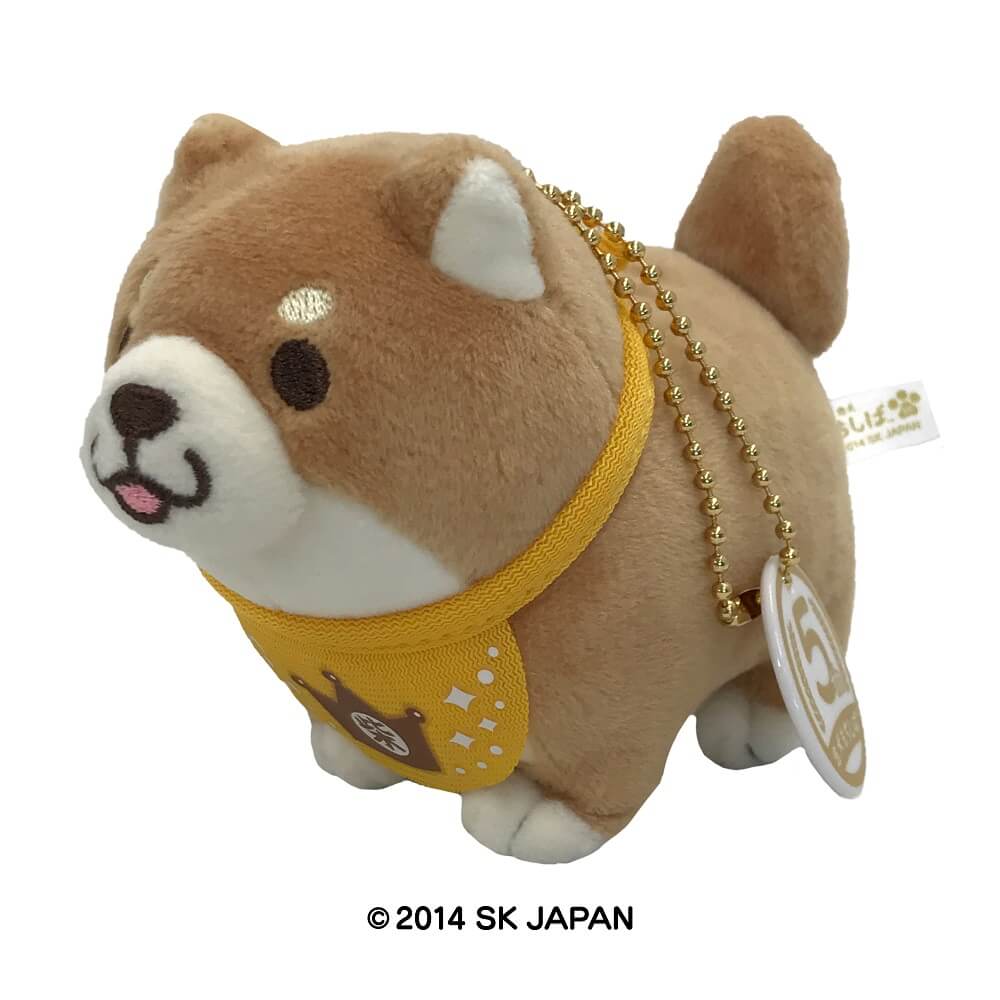 忠犬もちしば 5周年ぬいぐるみボールチェーン（もなか） - グッズ - 忠
