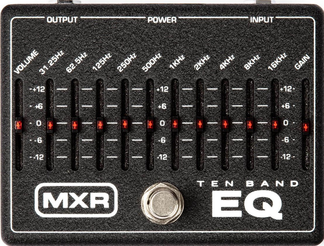 MXR TEN BAND EQ ギターエフェクター MXR Ten Band EQ - Pedal on