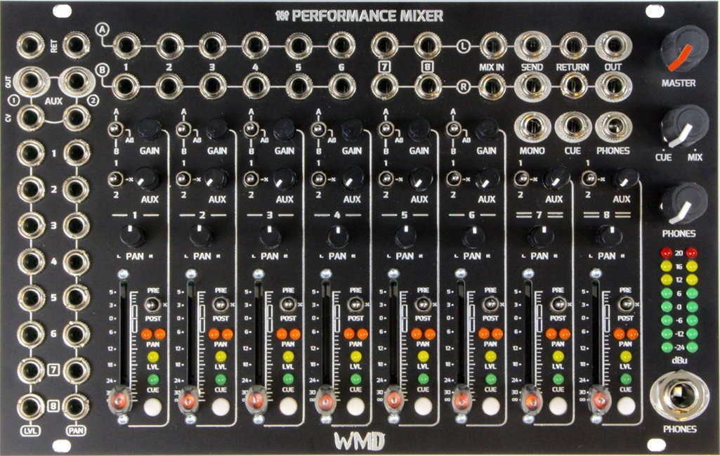 WMD performance mixer モジュラーシンセ