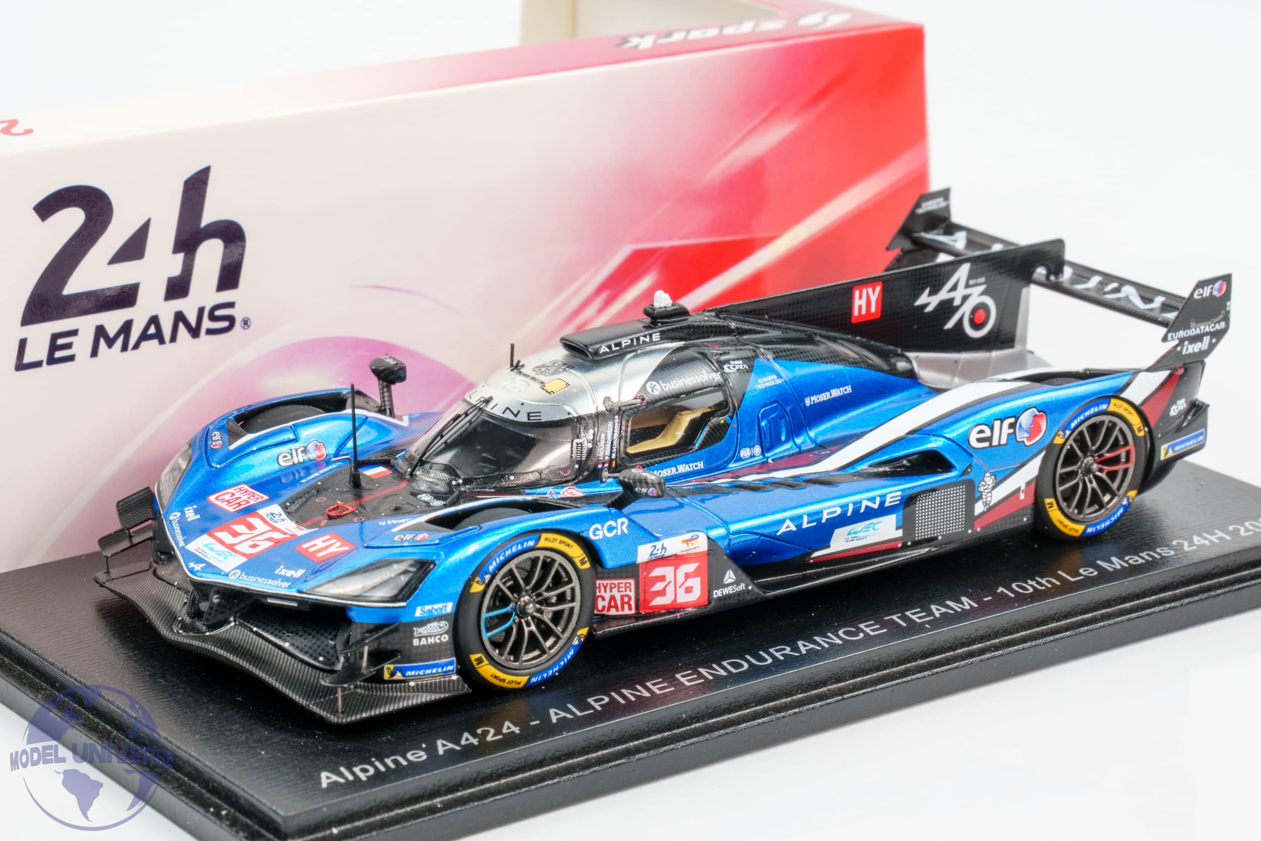 1/43 Spark ALPINE A424 LeMans 2024 36号車 1/43 Alpine A424 No.36