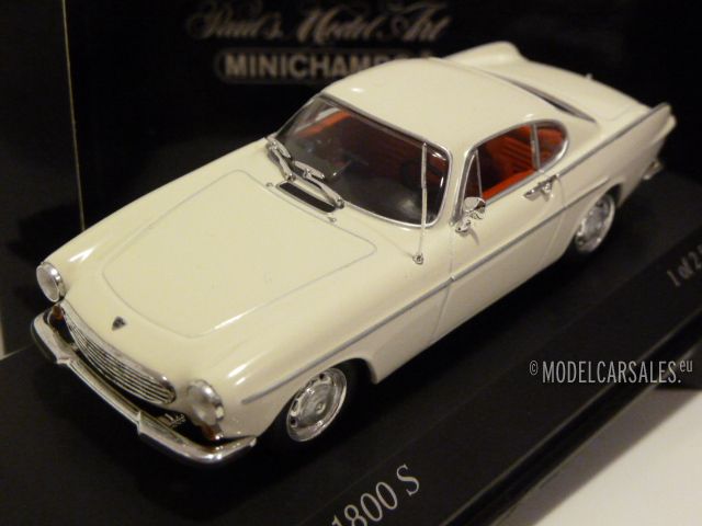 Volvo P1800 S California White 1:43 430171620 MINICHAMPS diecast