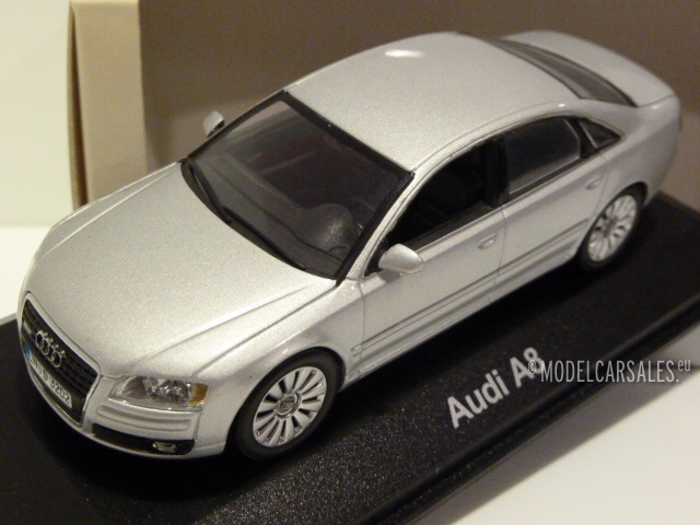 Audi A8 Silver 1:43 5010508113 MINICHAMPS diecast model car