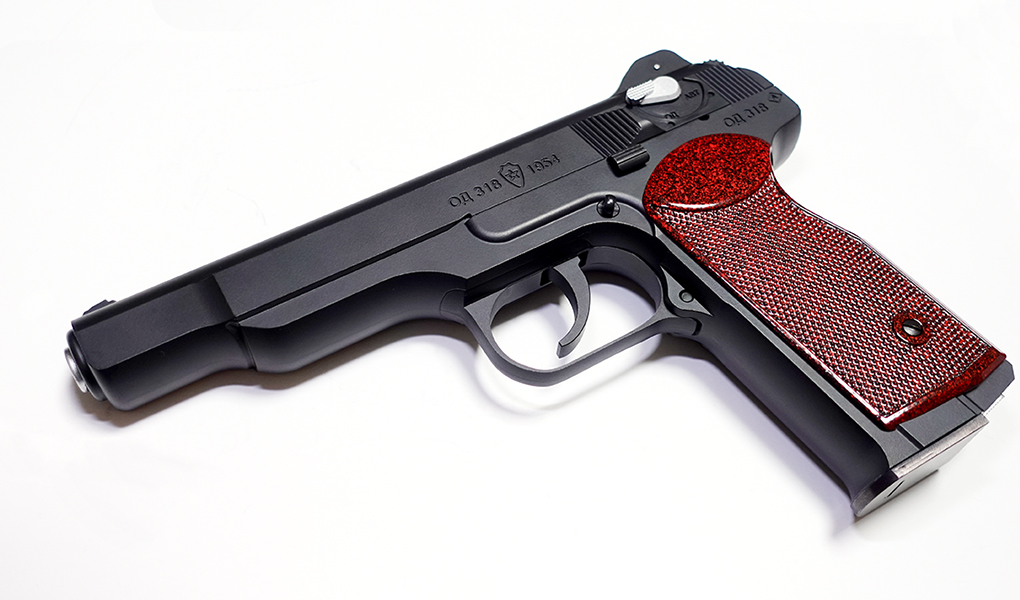 スチェッキン・マシンピストル[ABS削り出しモデル] - A!CTION