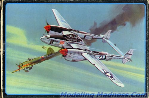 AMT/Frog 1/72 P-38 Lightning, previewed by Scott Van Aken