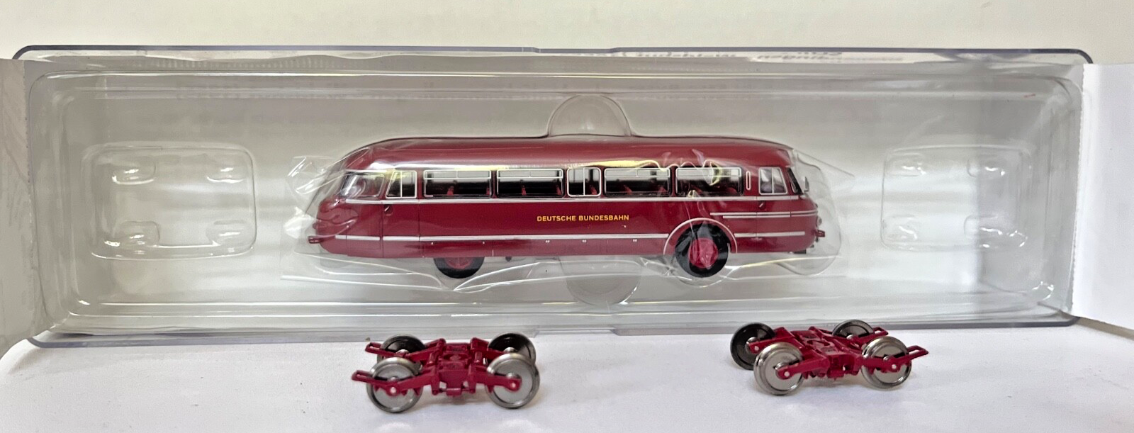 Brekina 1:87 63000 Schiene-Straße-Bus NWF BS 300 DB A1220