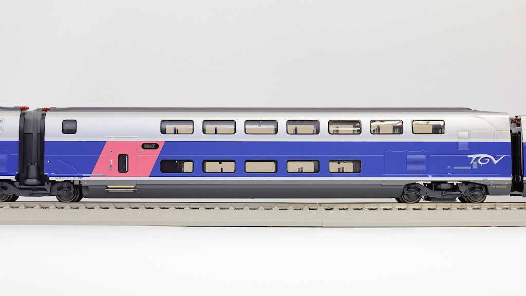 TRIX [22381+23487/8/9] SNCF TGV Euroduplex 10両セット（HOゲージ