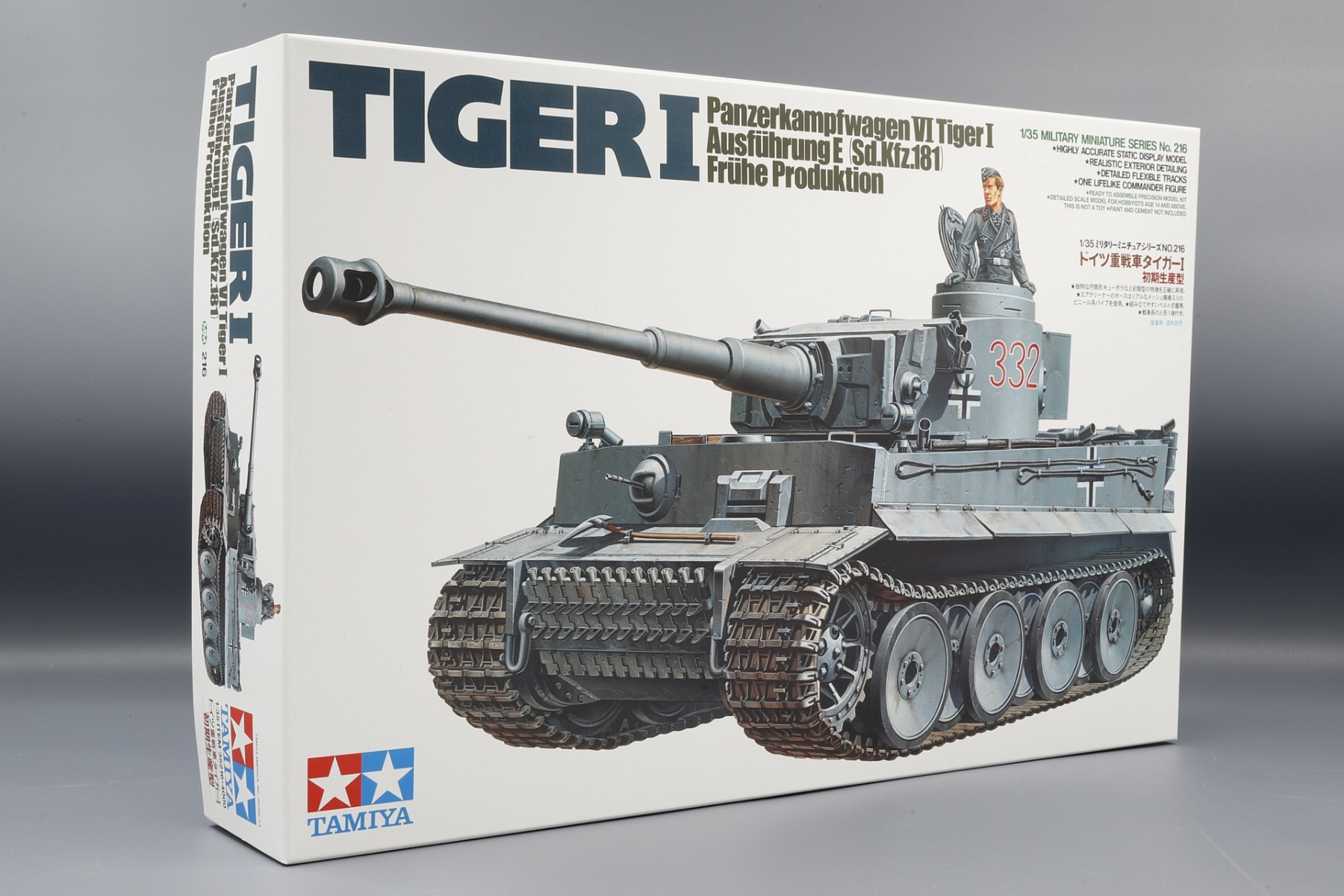 Tamiya TA35216 Tiger I Panzerkampfwagen VI Tiger I Ausführung E