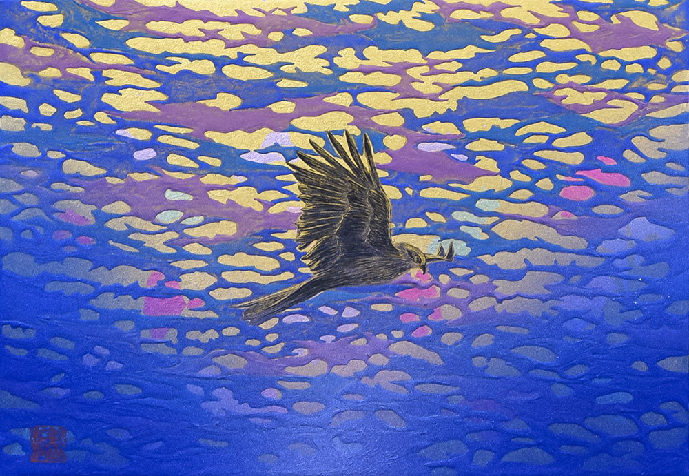 新山拓「Sparkle Sea」原画 新山拓「Sparkle Sea」原画 新山拓