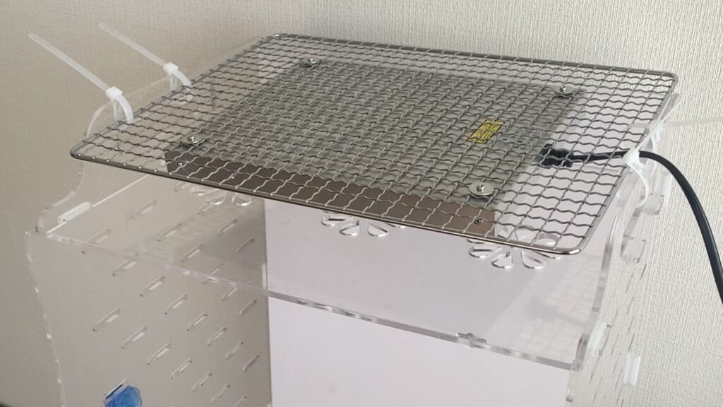 GEXアクリルルーム390High暖突 底面パネルヒーター ペット用簡易テント