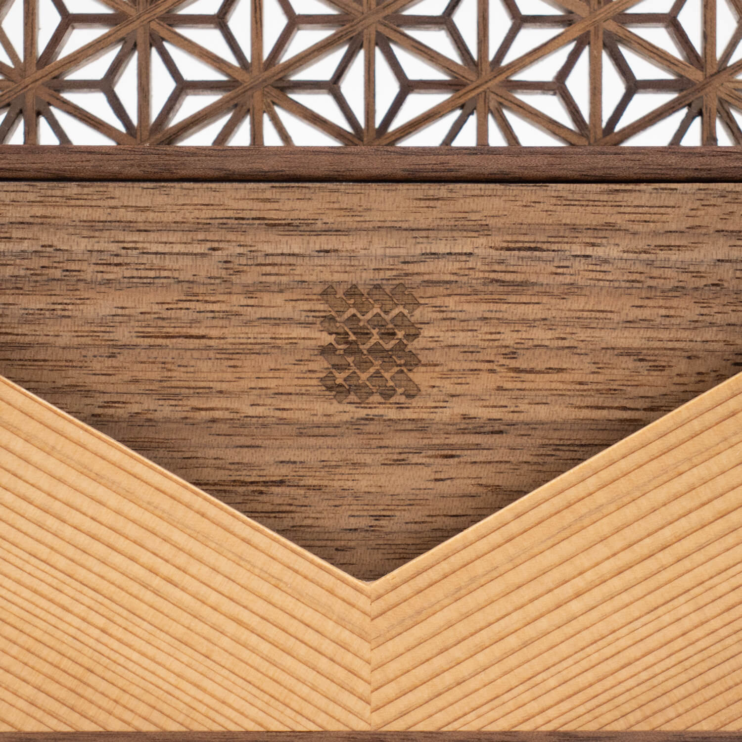 Enishi 組子細工のカードケース 木製 横型名刺入れ 名刺入れ 名刺