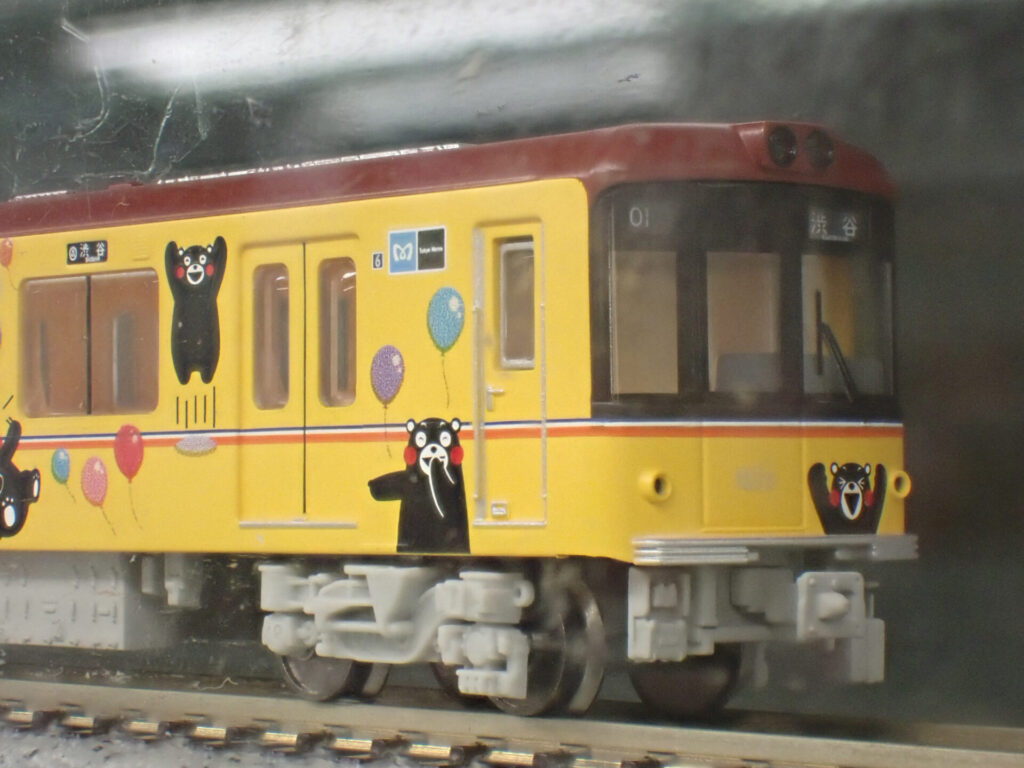 ポポンデッタ】東京メトロ 1000系 銀座線（くまモンラッピング電車