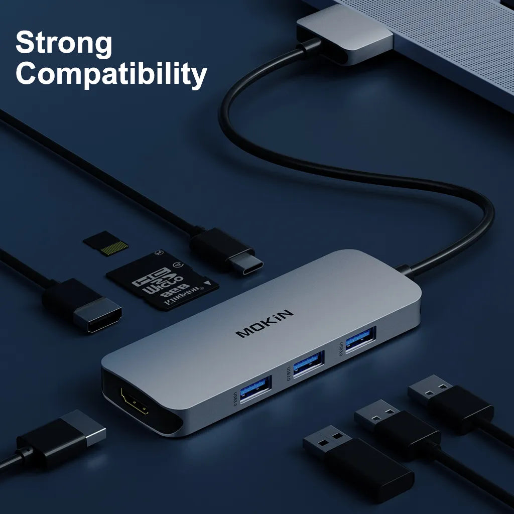 MOKIN 8 IN 1 USB C Docking Station for MacBook Pro/Air