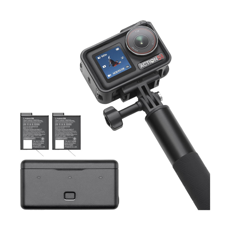 DJI Osmo Action 5 Pro Camera Adventure Combo Dual OLED - Black