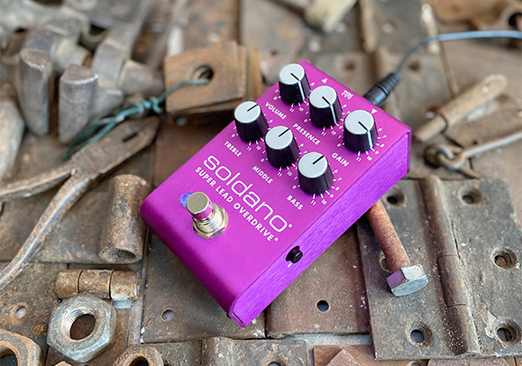 SOLDANO SLO pedal purple limited 限定色 SLO Pedal - Custom Purple