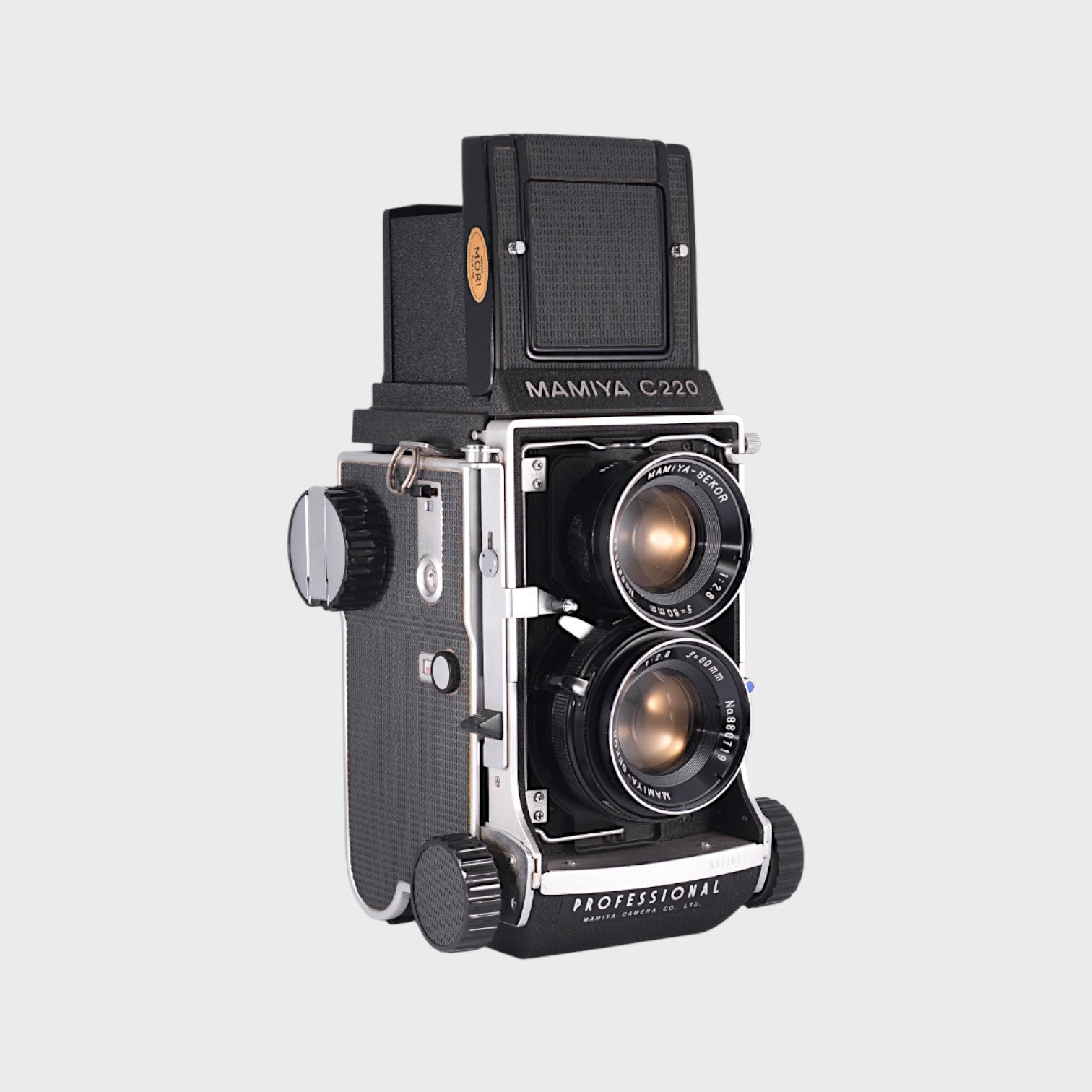 Mamiya C220 Medium Format TLR film camera with 80mm f2.8 lens