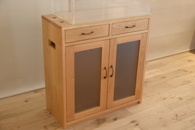 千葉市で直接引渡】Cube a Stump 60cm水槽台＆ライトスタンド 千葉市