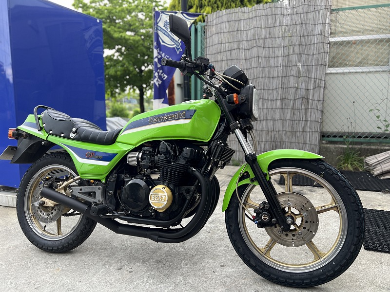 カワサキ Z400GP 昭和57年国内物5500番台 ライムグリーン