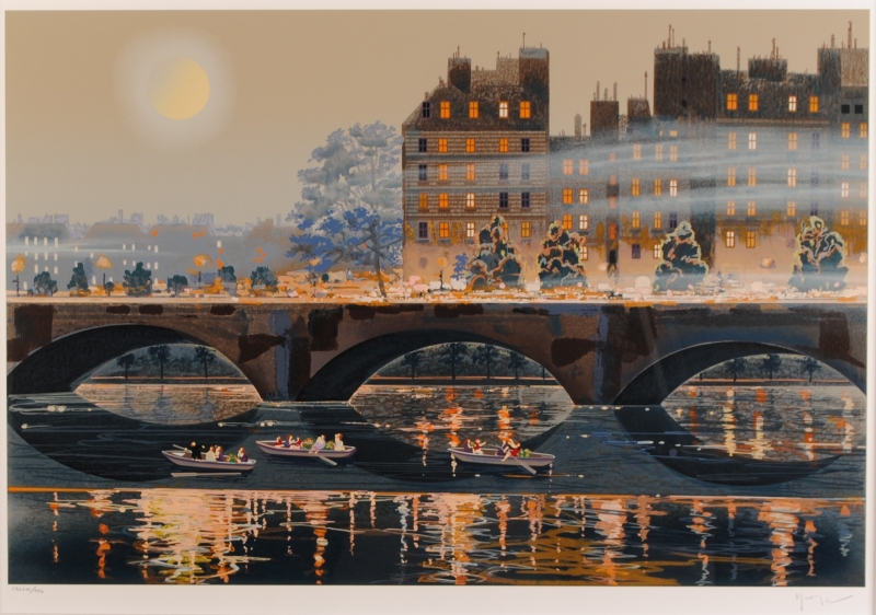 ヒロヤマガタ ムーングロウ シルクスクリーン ヒロ・ヤマガタ☆ムーン