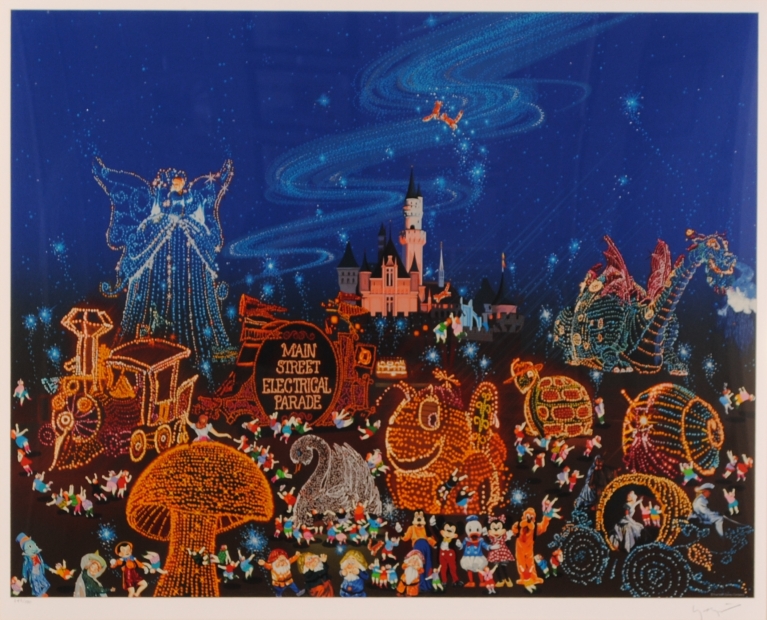 ヒロヤマガタ クラウンキャッスルディズニー 5周年記念 サイン入り