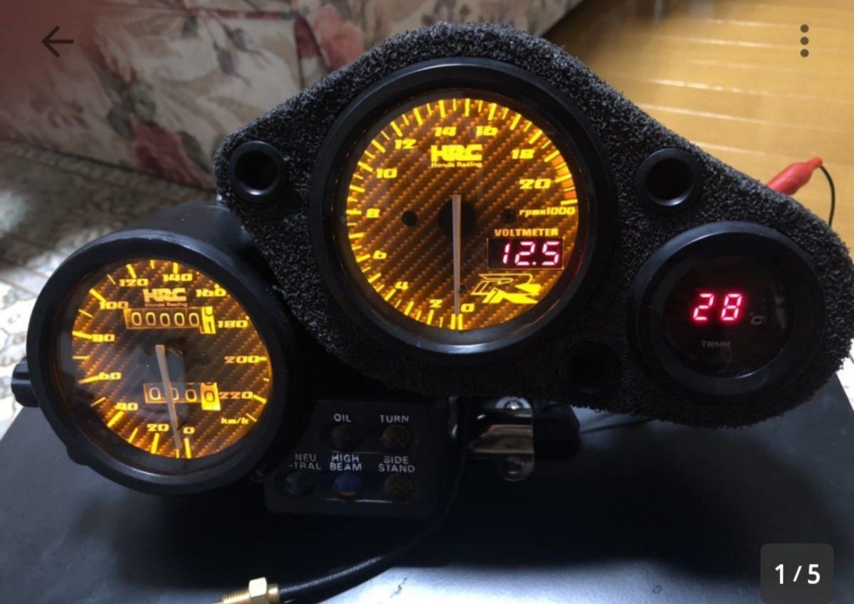 CBR250RR MC22 スピードメーター タコメーター ワンオフ!CBR250RR(MC22