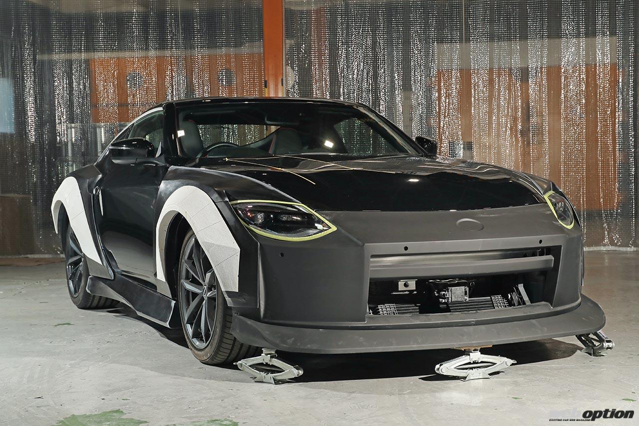 片側80mmワイドのRZ34が降臨！」新作エアロラッシュのクールジャパンを