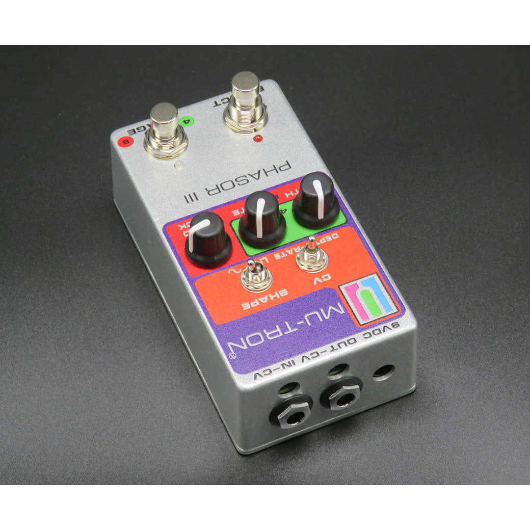 Mu-Tron Phasor III Silver – Motor City Guitar
