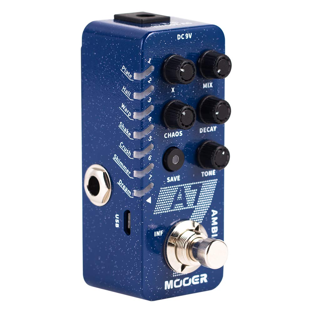Mooer A7 Ambience Reverb – Motor City Guitar