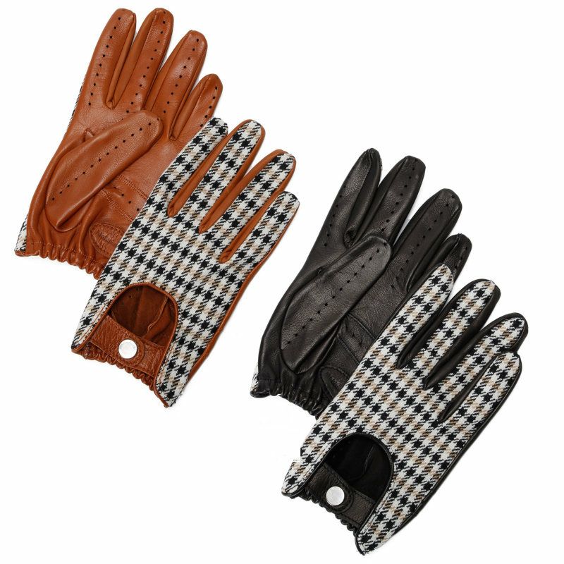 メローラ ディア赤メッシュドライビンググローブ フェラーリ別注元