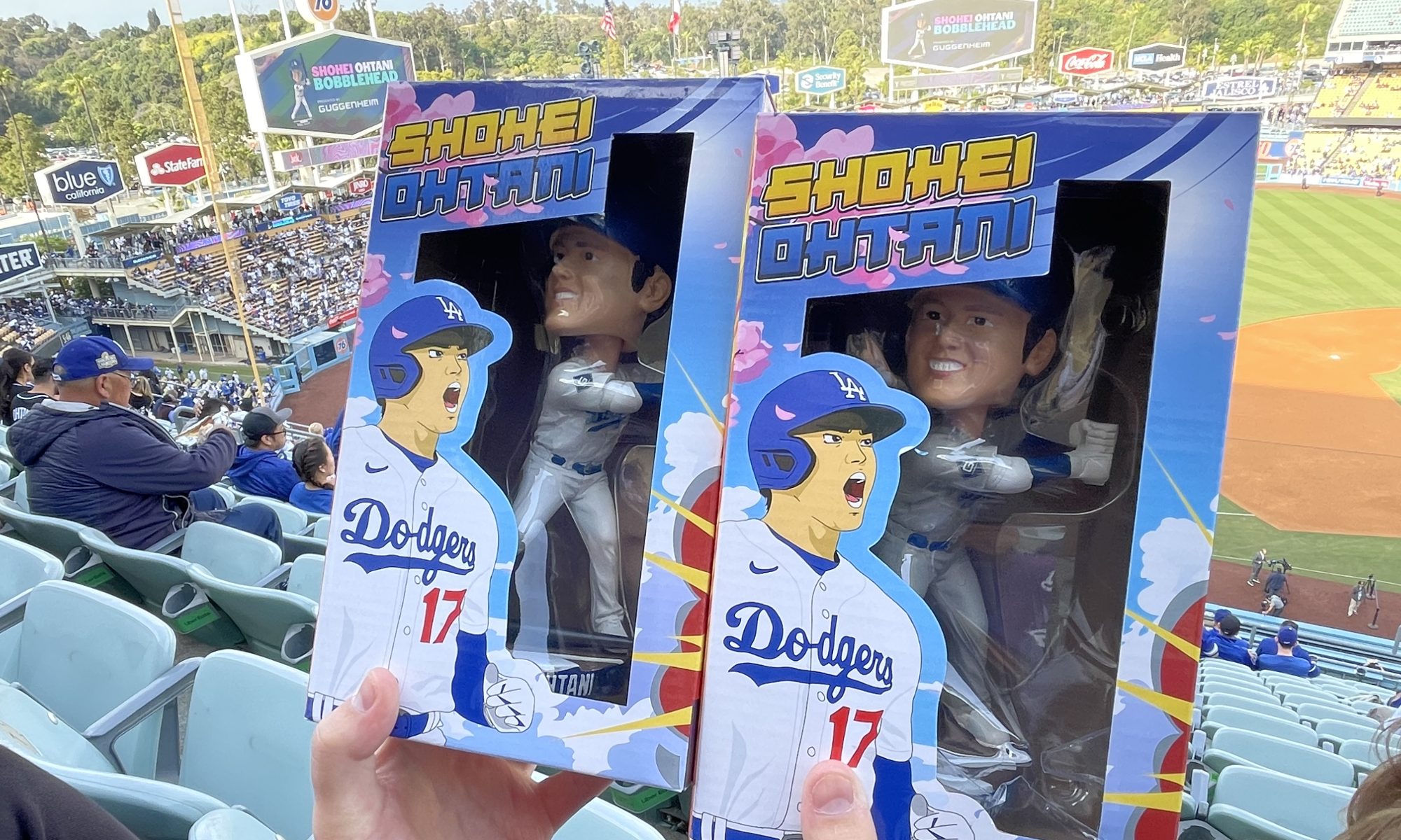 大谷翔平 ボブルヘッド 投手 ドジャース 来場者限定 スタジアム配布