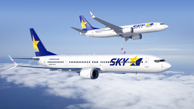 SKYMARK 737-800 スカイマーク JA73NM NG 1:400 Amazon.com: ACE HOBBY