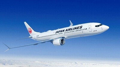 JAL 日本航空 ボーイング737-800 サンアーク模型 1⁄100 JAPAN AIRLINES