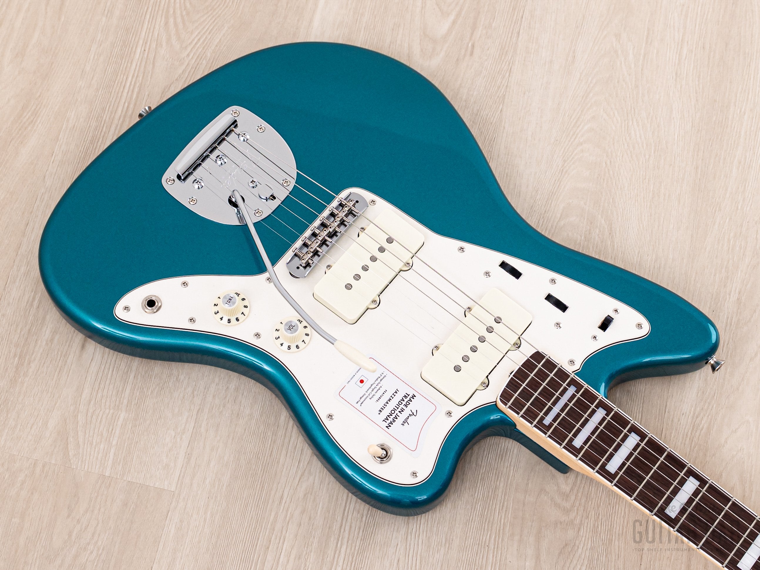2025 Fender Traditional II Late '60s Jazzmaster Ocean Turquoise + Head