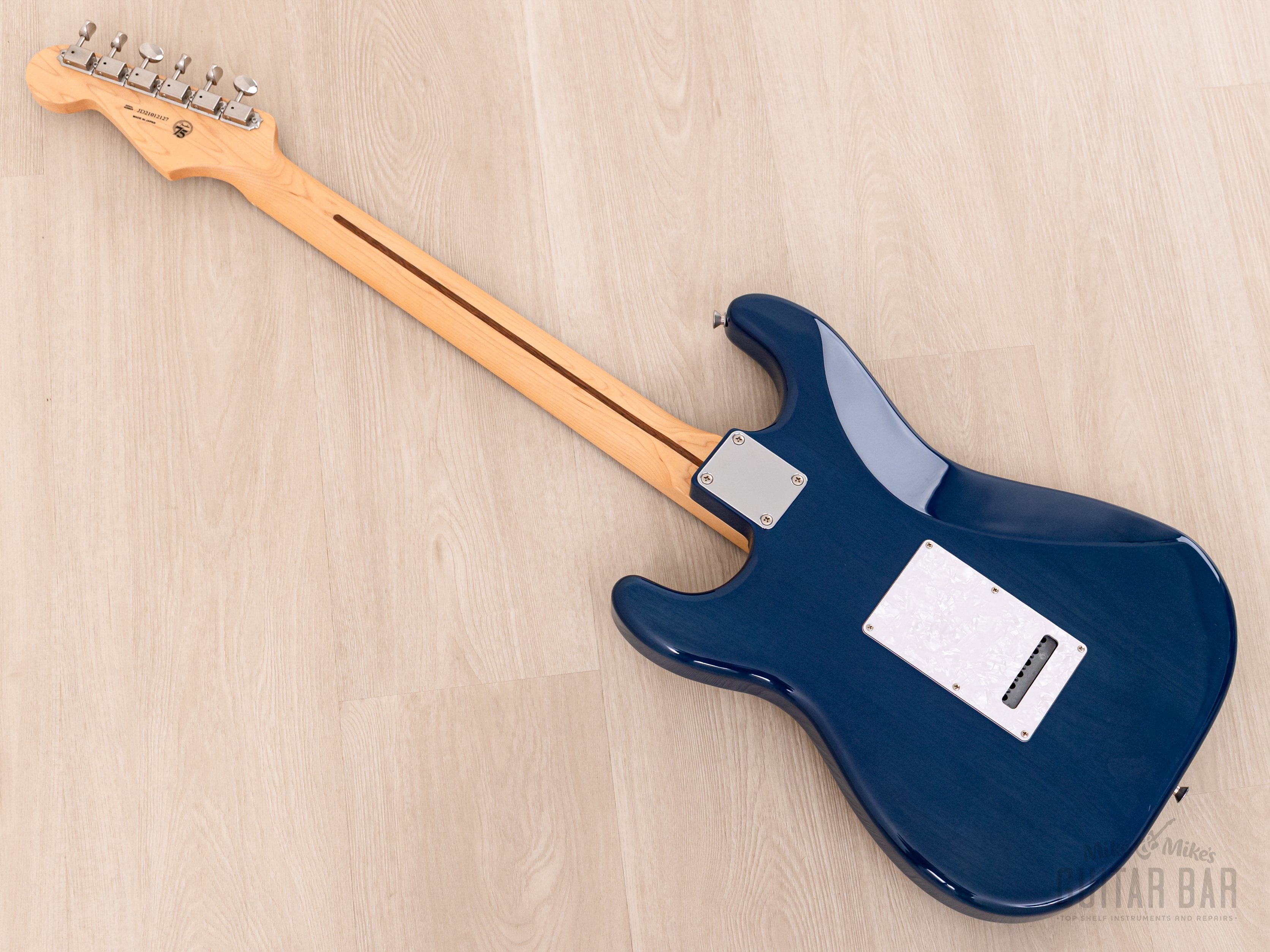 2021 Fender Hybrid II Stratocaster Indigo Trans, 50s-Spec w/ Hangtags,