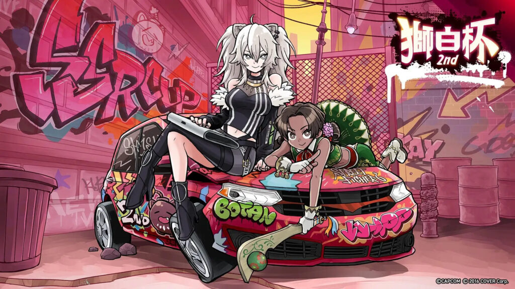 獅白ぼたん 等身大パネル エンタメチャンス賞 獅白ぼたん 等身大パネル