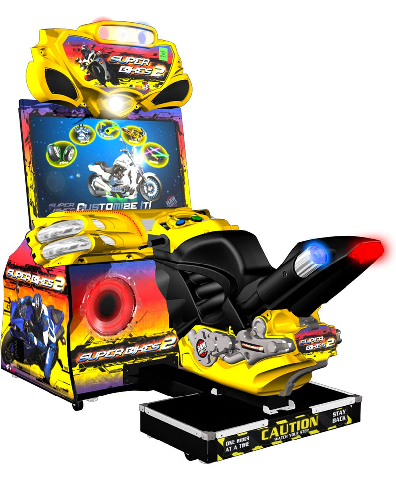 Super Bikes 2 Arcade Motorcycle Game | M&P Amusement