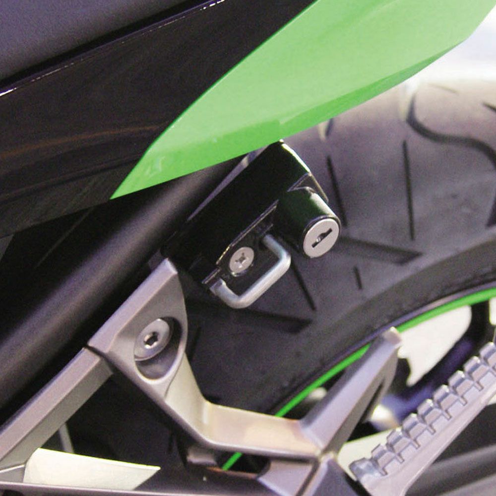 キジマ(KIJIMA) ヘルメットロック ブラック ニンジャ250(EX250L)/Z250