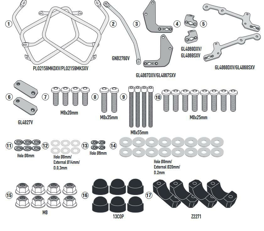 トレーサー9/9GT/9GT+ 21-24 MONOKEY サイドケースホルダー GIVI