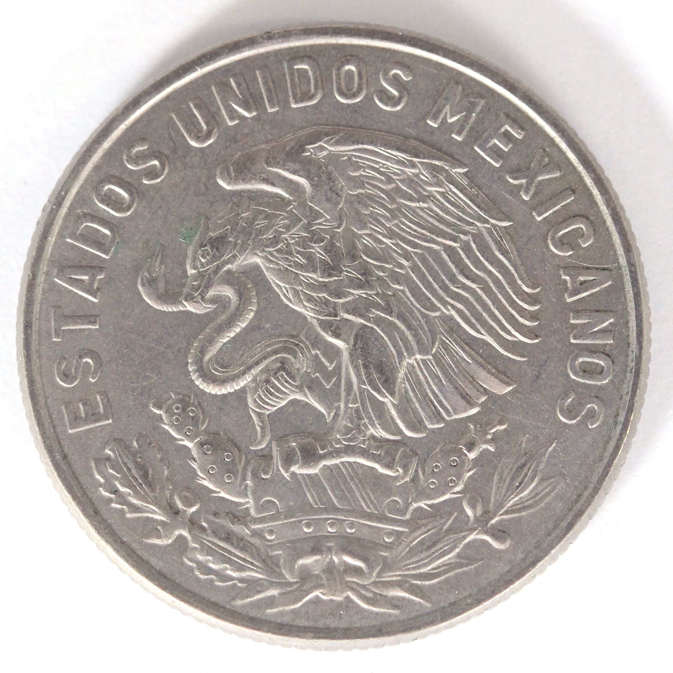 メキシコ 1964年 50センタボ 白銅貨 UNC | ミスターコインズ