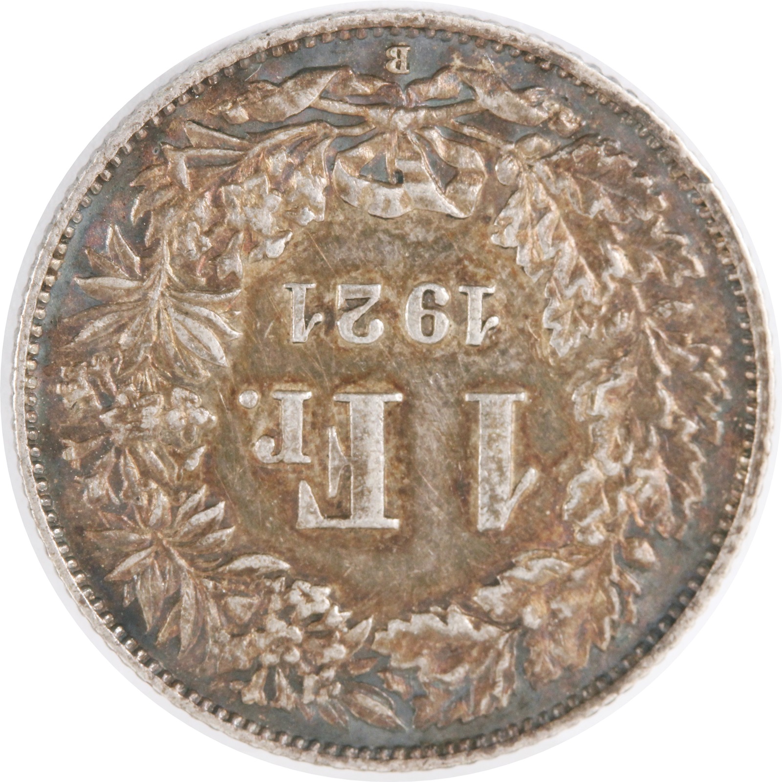 スイス 1921年 1FRANC 銀貨 UNC | ミスターコインズ