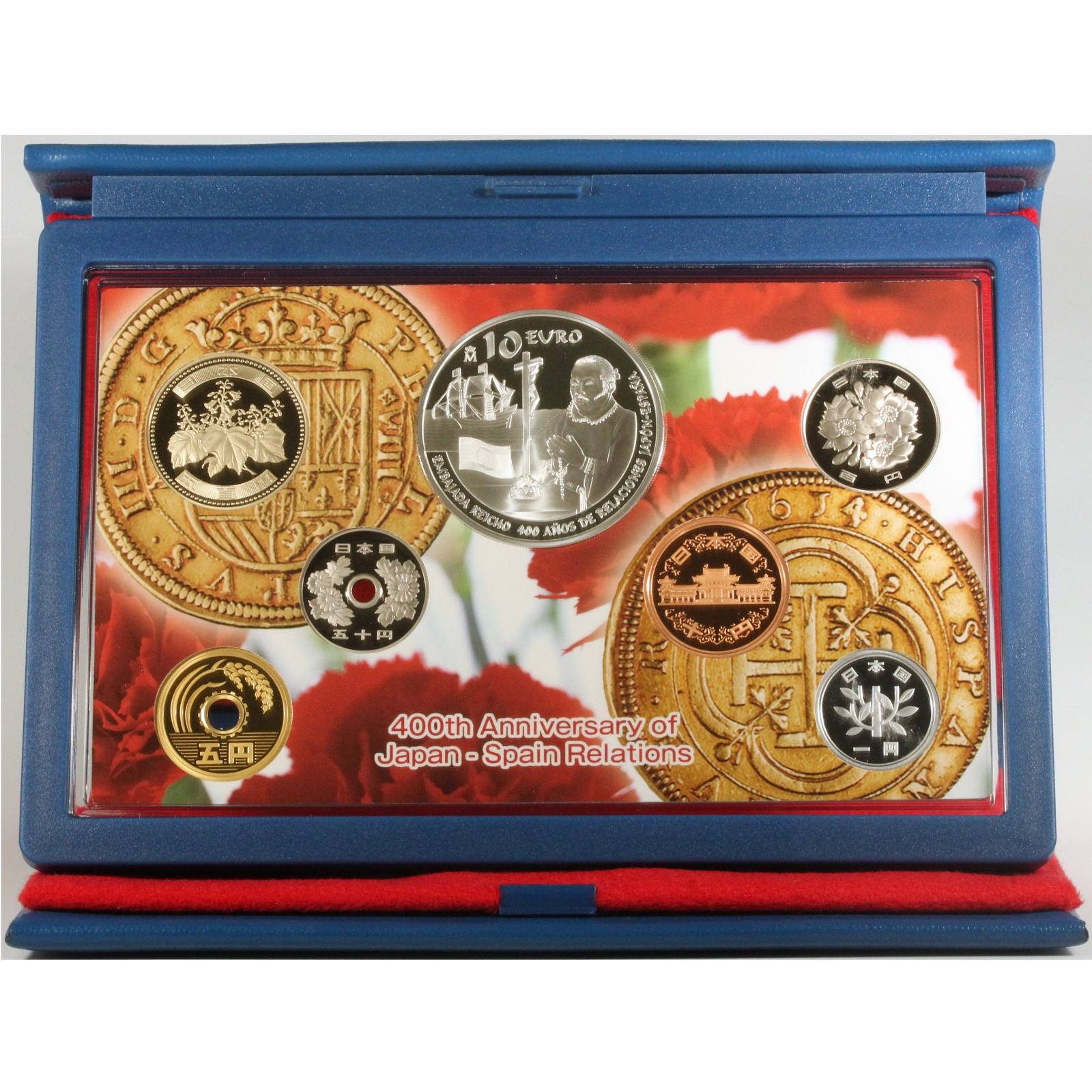 日本 スペイン 交流400周年 2013貨幣セット 慶長遣欧使節訪西 平成25年