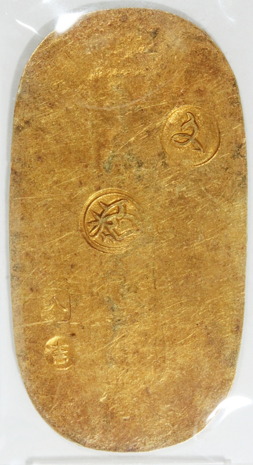 文政小判金 極美品 無刻印 PCGS AU53 1819-1828年 古銭 コイン