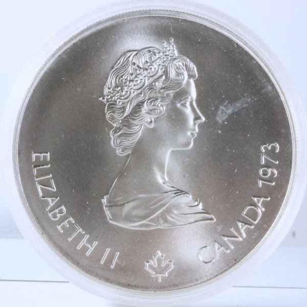 モントリオールオリンピック5ドル記念銀貨 銀925 約24.1g 1976年